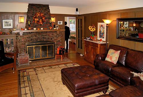 This Craftsman Home in Martinez, CA features a hidden sleeping nook much nicer than the one in which Harry Potter slept.